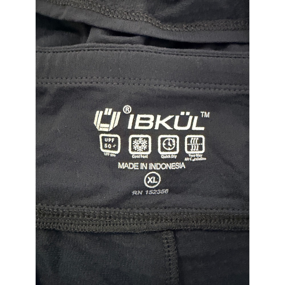 IBKUL Golf Skort Womens XL Black UPF 50+ Pockets Athletic Tennis Performance - Picture 6 of 12